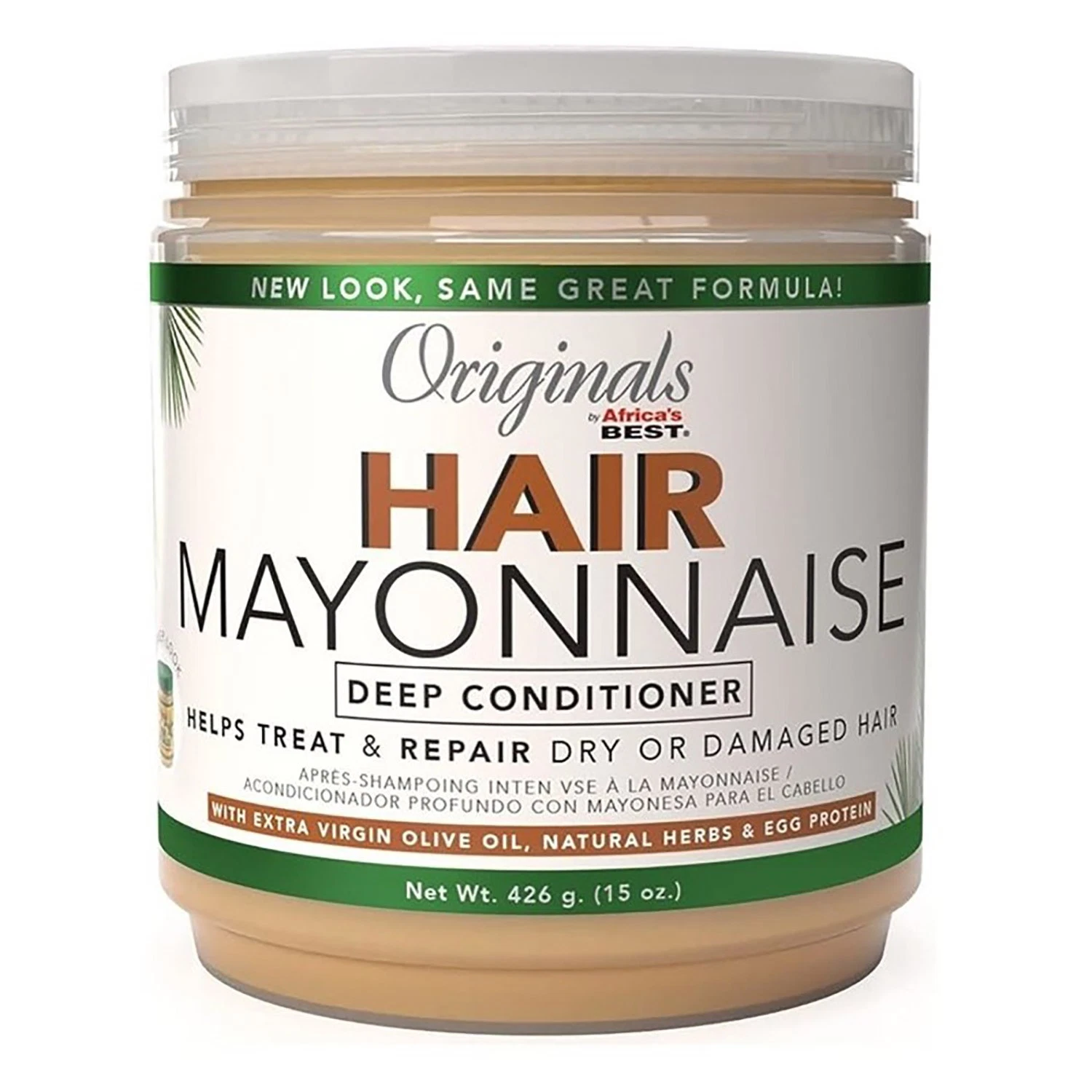 Organics By Africa's Best Hair Mayonnaise Deep Conditioner, 15 Ounces